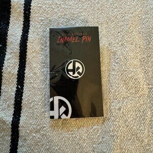 Hunt A Killer Collectable Black & White Logo Enamel Pin